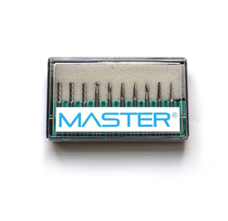 Carbide Burr Kit 3mm shank Double Cut 10-piece